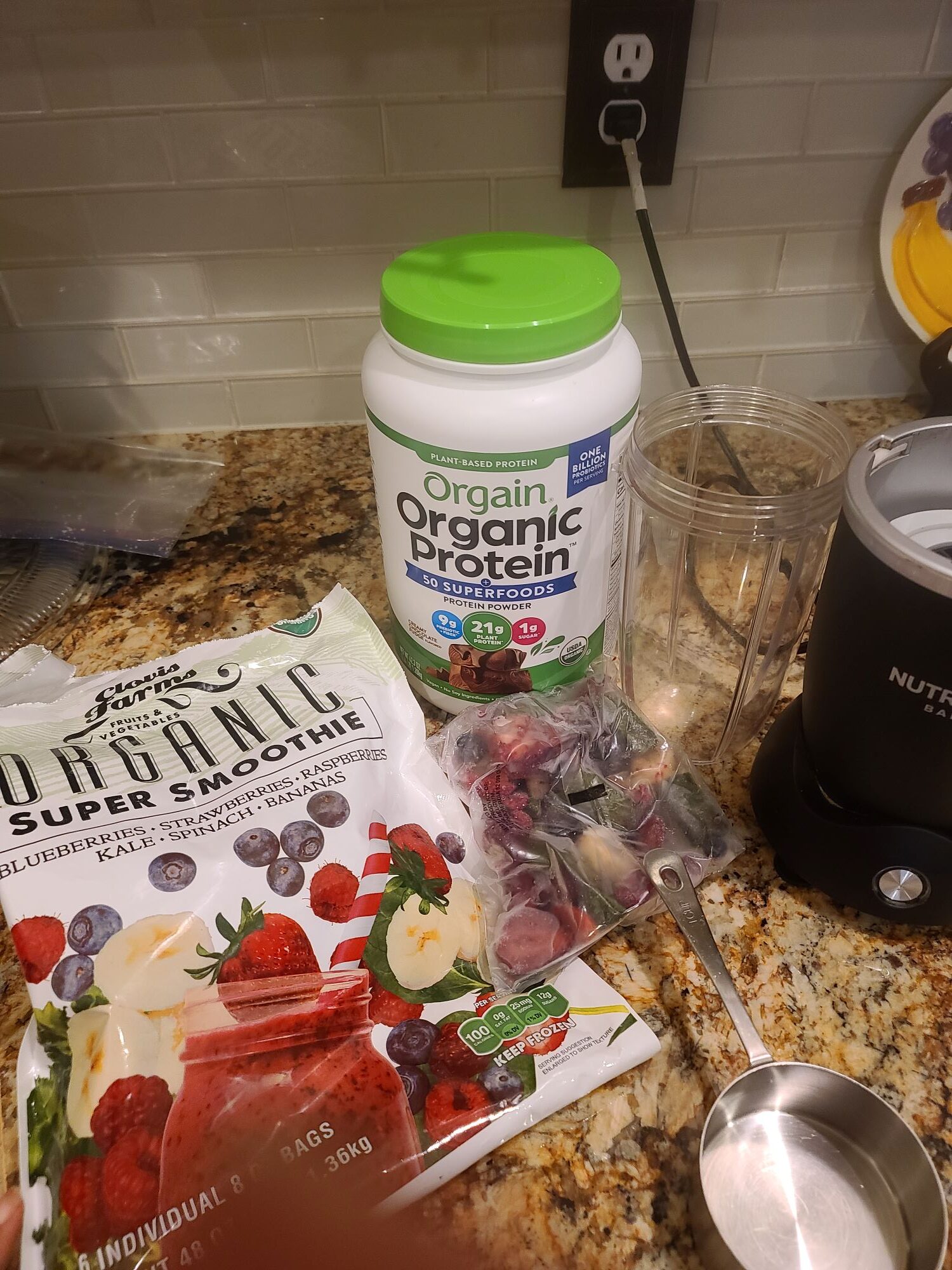 delicious plant-based protein shake
