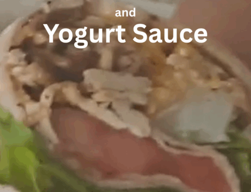 Smokey Tofu and Creamy Yogurt Sauce